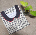 Cotton With Pockets, No Open Medium Printed Nighty