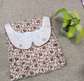 Cotton With Pockets, No Open Large Printed Nighty