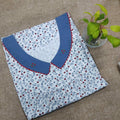Cotton With Pockets, No Open Large Printed Nighty