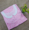 Cotton With Pockets, No Open Large Printed Nighty