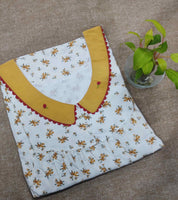 Cotton With Pockets, No Open Large Printed Nighty