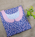 Cotton With Pockets, No Open Large Printed Nighty