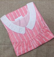 Cotton With Pockets, No Open Large Printed Nighty