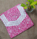 Cotton A-line churidar cut, With Pockets, Half Open Large Printed Nighty
