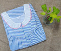 Cotton With Pockets, Half Open Medium Printed Nighty
