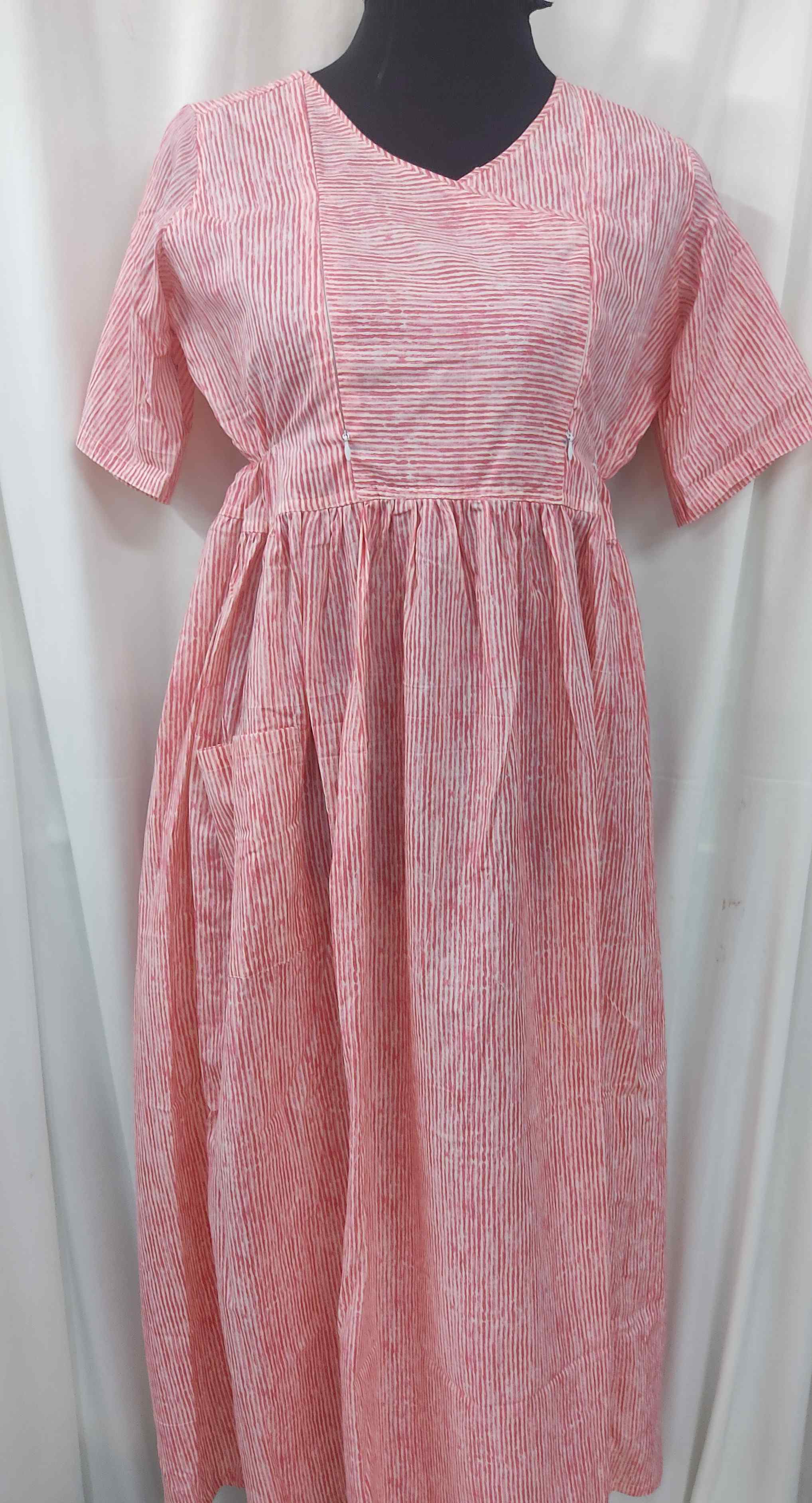 Cotton  Medium Printed Maternity Wear