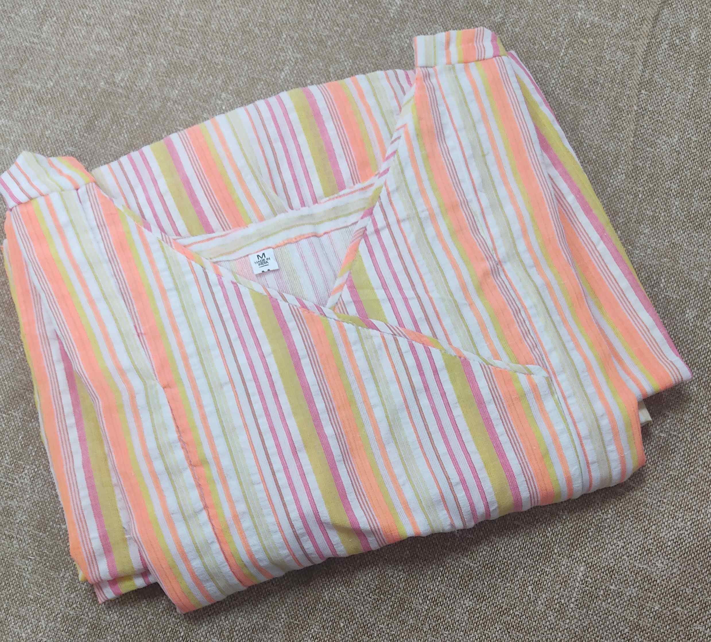 Cotton Side zip, With Pockets, Side elastic Medium Printed Maternity Wear