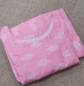 Cotton Side zip, With Pockets, Side elastic Small Printed Maternity Wear