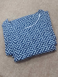 Soft Cotton Side zip, With Pockets, Side elastic Medium Printed Maternity Wear