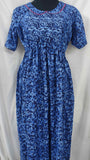 Cotton Side zip, Side elastic Medium Plus Printed Maternity Wear