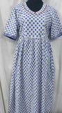 Cotton Side zip, Side elastic Medium Plus Printed Maternity Wear