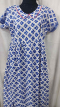 Cotton Side zip, Side elastic Medium Plus Printed Maternity Wear