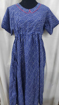 Cotton Side zip, Side elastic Large Printed Maternity Wear