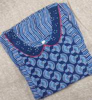 Soft Cotton Side zip, Side elastic Large Printed Maternity Wear