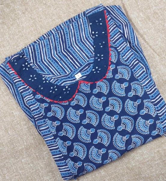 Soft Cotton Side zip, Side elastic Large Printed Maternity Wear