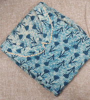 Soft Cotton Side zip, Side elastic Large Printed Maternity Wear