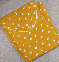 Soft Cotton Side zip, Side elastic Large Printed Maternity Wear