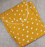 Soft Cotton Side zip, Side elastic Large Printed Maternity Wear
