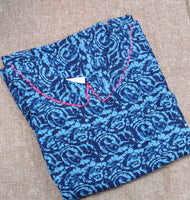 Soft Cotton Side zip, Side elastic Medium Plus Printed Maternity Wear