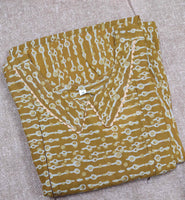 Soft Cotton Side zip, Side elastic Medium Plus Printed Maternity Wear