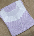Bantex Pleated , Full Open Small Printed Nighty