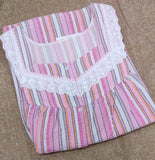 Cotton Pleated , Full Open Medium Printed Nighty