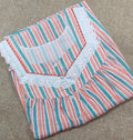 Cotton Pleated , With Pockets, Half Open Medium Printed Nighty