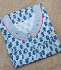 Cotton Pleated , With Pockets, No Open Medium Printed Nighty