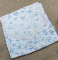 Cotton Pleated , With Pockets, Half Open Large Printed Nighty