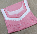 Cotton Pleated , With Pockets, Half Open Large Printed Nighty