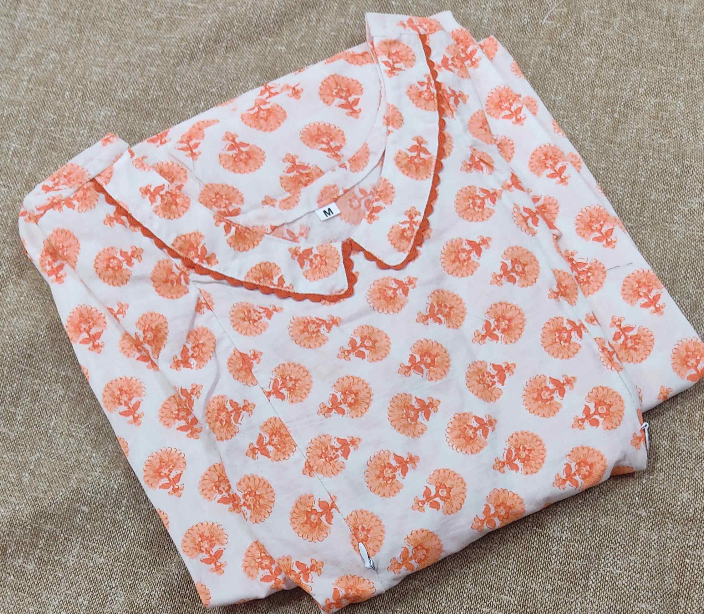 Cotton  Medium Plus Printed Maternity Wear