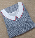 Cotton Pleated , With Pockets, Half Open Medium Printed Nighty