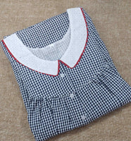 Cotton Pleated , With Pockets, Half Open Medium Printed Nighty