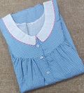 Cotton Pleated , With Pockets, Half Open Medium Printed Nighty