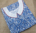 Cotton Pleated , With Pockets, No Open Medium Printed Nighty