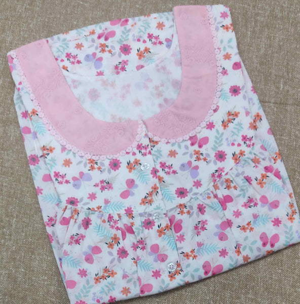 Soft Cotton  Medium Printed Nighty