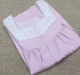 Cotton Pleated , With Pockets, Half Open Medium Printed Nighty
