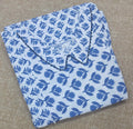 Cotton Pleated , Side zip, Side elastic Large Printed Maternity Wear
