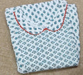 Cotton Pleated , Side zip, Side elastic Large Printed Maternity Wear