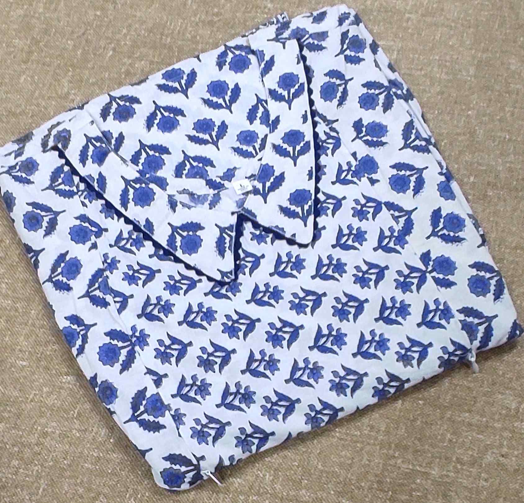Cotton Pleated , Side zip, Side elastic Large Printed Maternity Wear