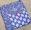 Cotton Pleated , Side zip, Side elastic Large Printed Maternity Wear