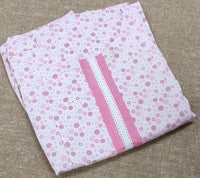 Cotton Pleated , Side zip, Side elastic Large Printed Maternity Wear