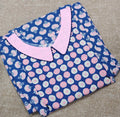 Cotton Pleated , Side zip, Side elastic Large Printed Maternity Wear
