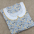 Cotton A-line churidar cut, Back A-line, No Open Large Printed Nighty