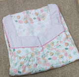 Cotton Pleated , With Pockets, full open Large Printed Nighty