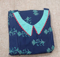 Cotton Pleated , Side zip, Side elastic Medium Printed Nighty