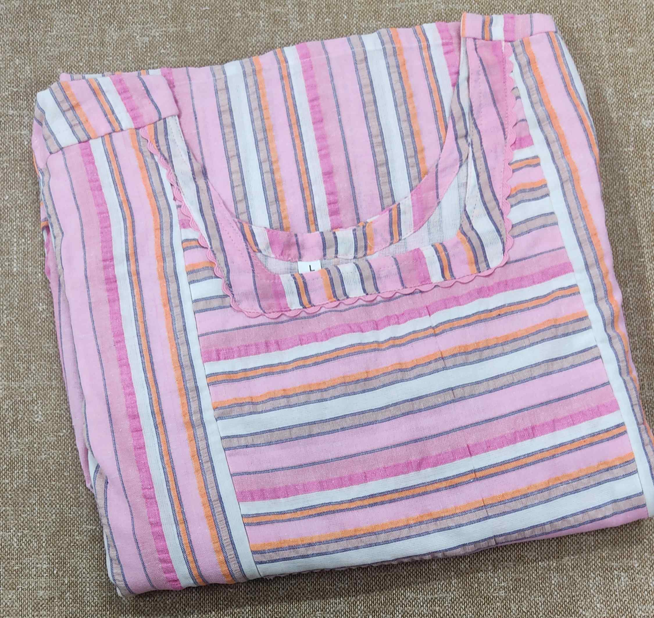 Cotton Pleated , Side zip, With Pockets, Side elastic Large Printed Maternity Wear