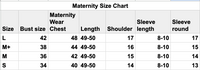 Cotton Pleated , Side zip, Side elastic Large Printed Maternity Wear