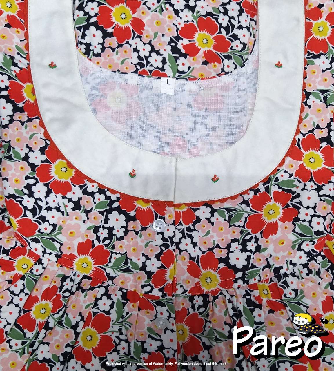 Cotton printed Nighty  for women