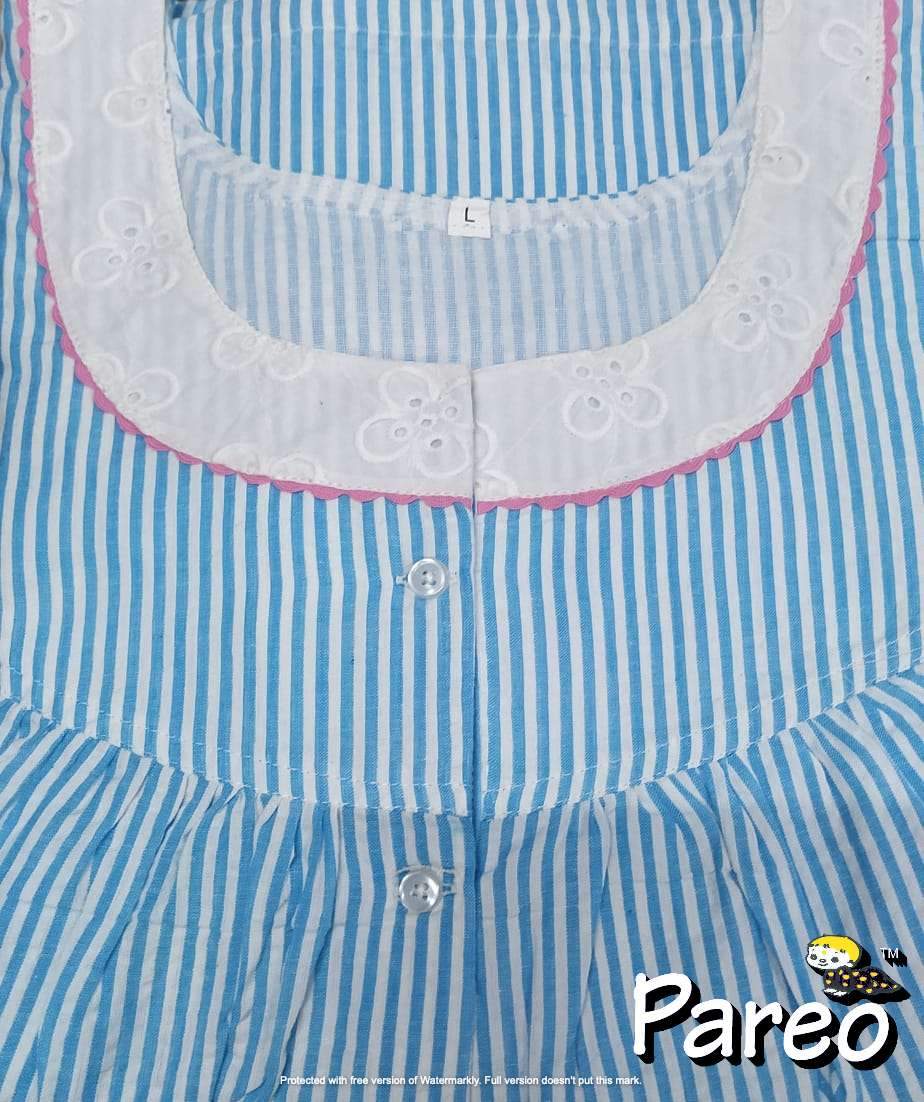 Cotton printed Nighty  for women